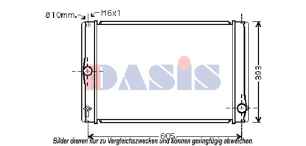 AKS DASIS Radiators, Motora dzesēšanas sistēma 210212N